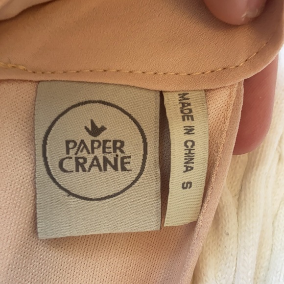 Paper Crane halter top dress - Picture 5 of 5